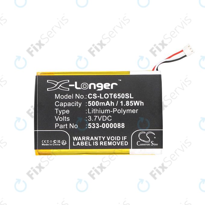 Batéria pre Logitech Mx Master, 500mAh, Li-Pol, 3.7V, 533-000088, HB303450, HQ