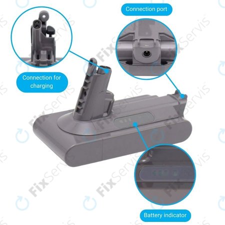 Dyson V10 - Batéria 969352-02, SV12, 206340 Li-Ion 25.2V 3000mAh