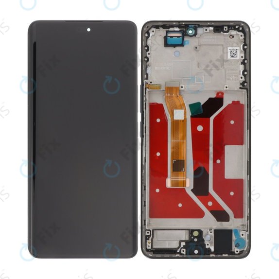 Honor Magic7 Lite - LCD Displej + Dotykové Sklo + Rám (Black) OLED