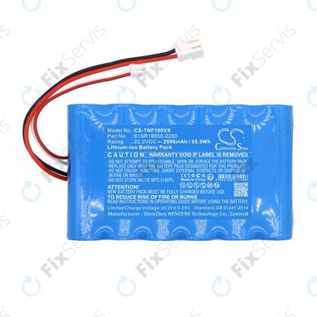 Batéria pre ETA Aquamaster 1230, Tineco iFloor Wet Dry Vacuum, 2500mAh, Li-Ion, 22.2V, 61SR18650-2200, HQ