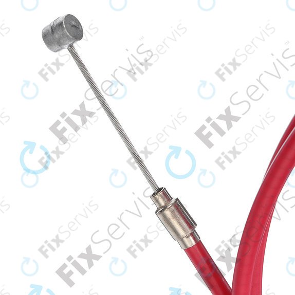 Xiaomi Mi Electric Scooter Pro, Pro 2 - Brzdové Lanko + Bowden (Red) - C002550005700 Genuine Service Pack