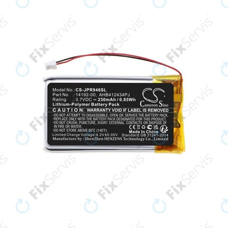 Batéria pre Jabra Pro 9400, 9450, 9460, 9465, 9470, 230mAh, Li-Pol, 3.7V, 14192-00, HQ