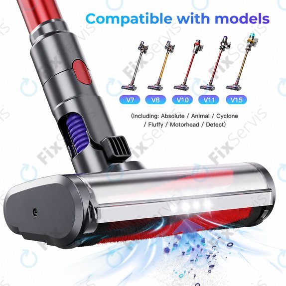 Dyson V-series, Outsize - Podlahová Hubica s LED Osvetlením