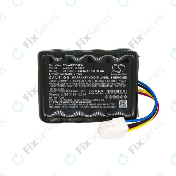 Worx Landroid S-series, WR-series - Batéria 50032492, 50032774, WA3230, WA3231 2500mAh HQ