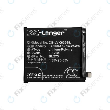 Lenovo K6 Note - Batéria BL273 3750mAh HQ