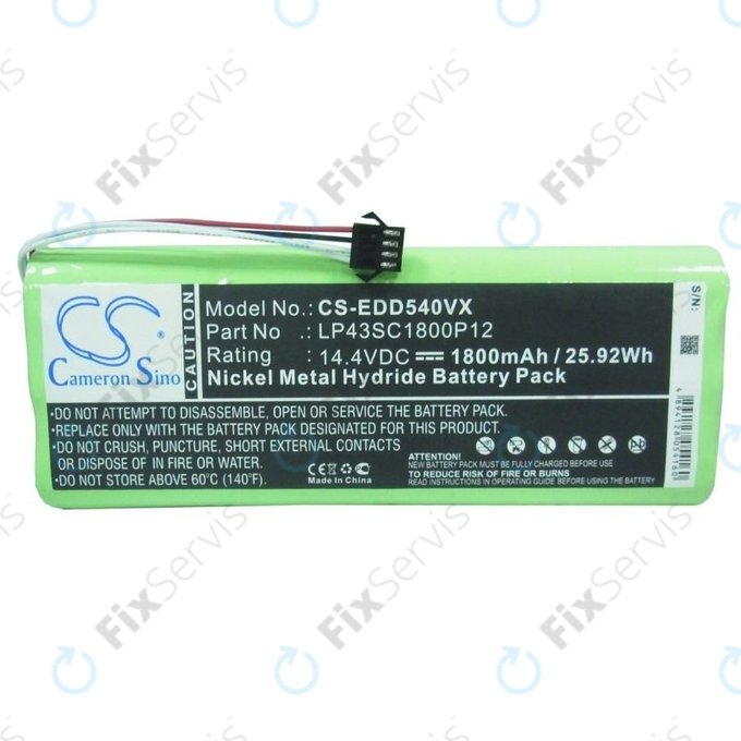 Ecovacs Deebot D-series - Batéria LP43SC1800P12 Ni-MH 14.4V 1800mAh HQ