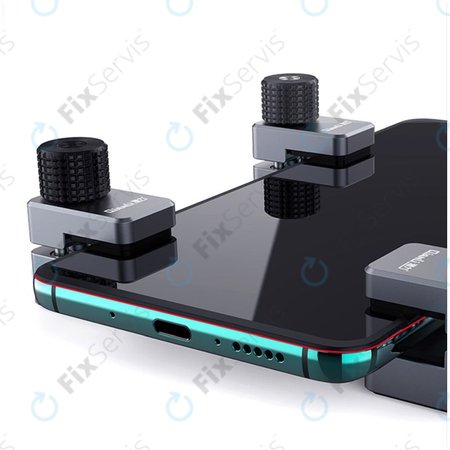 QianLi iClamp - Hliníková Svorka s Gumovou Výplňou - Rozpätie 11mm (4ks)