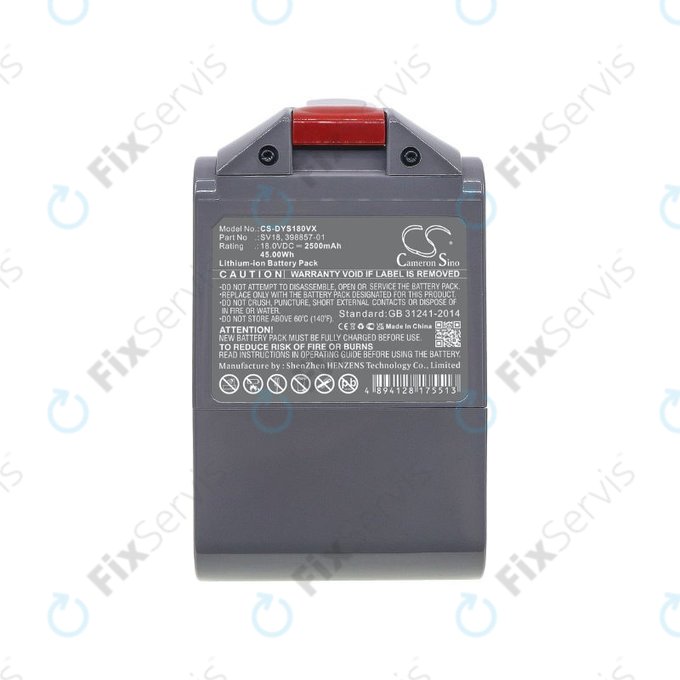 Dyson V-series - Batéria SV18, 398857-01 Li-Ion 18V 2500mAh HQ