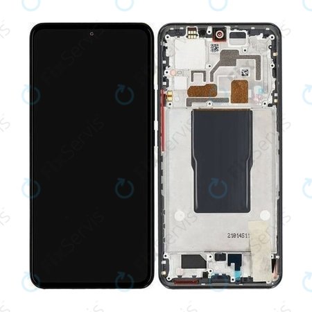 Xiaomi 12T Pro 22081212UG - LCD Displej + Dotykové Sklo + Rám (Black) - 560003L12U00 Genuine Service Pack