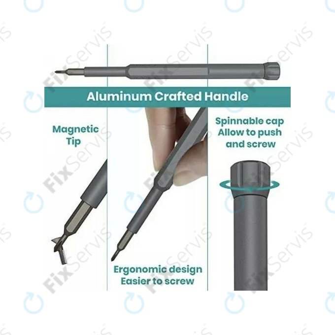 Xiaomi Mijia Wiha - Kompletná Sada Skrutkovačov z Hliníkovej Zliatiny 25v1