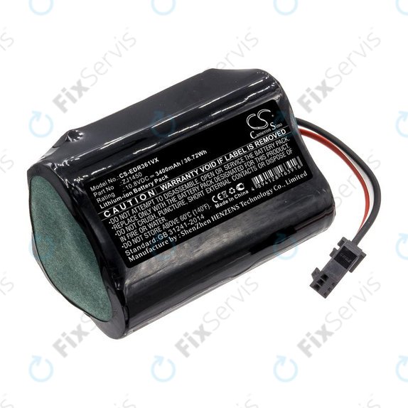 Batéria pre Ecovacs Deebot Slim, D36, 3400mAh, Li-Ion, 10.8V, ZJ1450, HQ