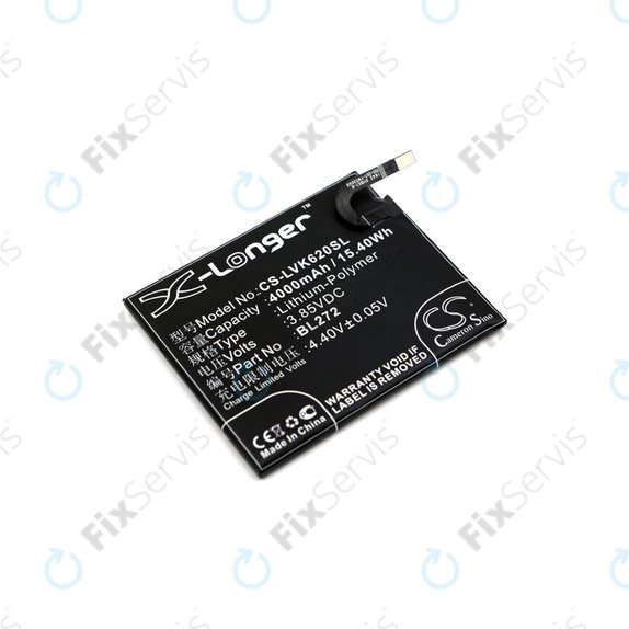 Batéria pre Lenovo K6 Power, 4000mAh, Li-Pol, 3.85V, BL272, HQ