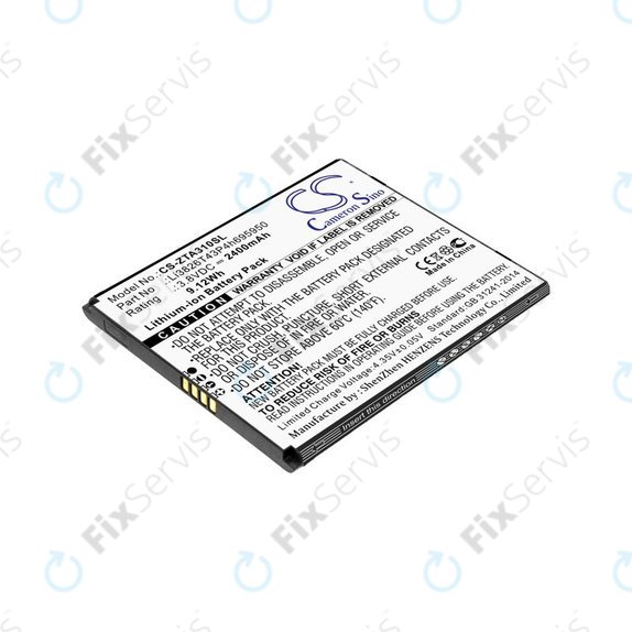 Batéria pre ZTE Blade A3, A5, Optus X Power 2, 2400mAh, Li-Ion, 3.8V, Li3826T43P4h695950, HQ