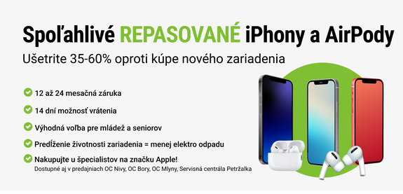 REPASOVANÉ iPhony