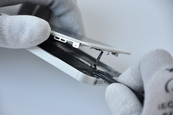 Odpojenie home button flex kábla