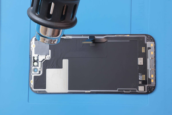 Zohriatie prednej senzorovej zostavy