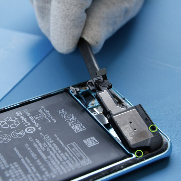 Odmontovanie reproduktora sláchadla