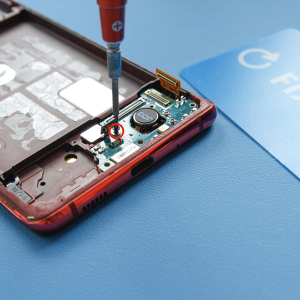 Demontáž USB dosky