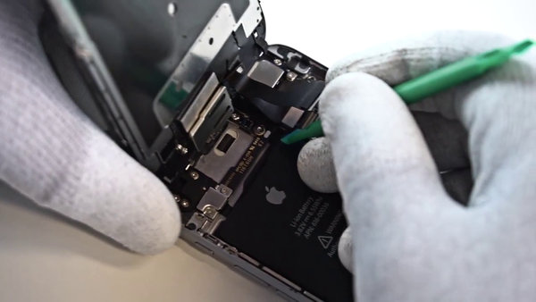 Odpojenie konektora dotykoveho skla