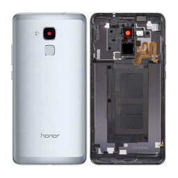Huawei Honor 7 Lite Dual (NEM-L21) - Batériový Kryt + Senzor Odtlačku Prsta (Silver)