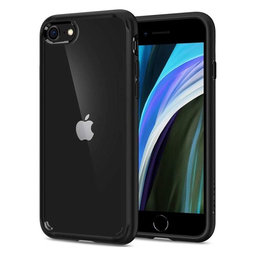Spigen - Puzdro Ultra Hybrid 2 pre iPhone 7, 8, SE 2020 & SE 2022, čierna