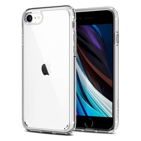 Spigen - Puzdro Ultra Hybrid 2 pre iPhone 7, 8, SE 2020 & SE 2022, transparentná