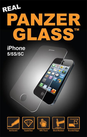 PanzerGlass - Tvrdené Sklo Standard Fit pre iPhone 5, 5c, 5s, SE 2016, transparent