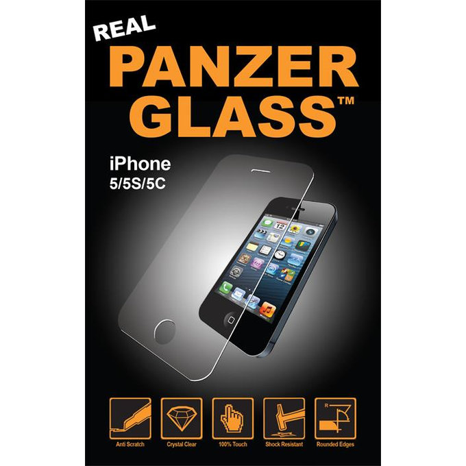 PanzerGlass - Tvrdené Sklo Standard Fit pre iPhone 5, 5c, 5s, SE 2016, transparent