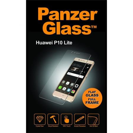 PanzerGlass - Tvrdené Sklo Edge-to-Edge pre Huawei P10 Lite, transparent