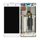 Sony Xperia XA F3111 - LCD Displej + Dotykové Sklo + Rám (Biela) - 78PA3100030, 78PA3100080
