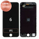 Displej pre iPhone 6, Black, Dotykové sklo s rámom, Refurbished