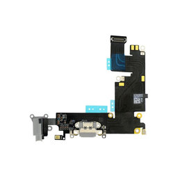 Apple iPhone 6 Plus - Nabíjací Konektor + Jack Konektor + Mikrofón + Flex Kábel (Black)