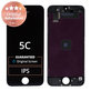 Apple iPhone 5C - LCD Displej + Dotykové Sklo + Rám (Čierna) Original Refurbished
