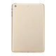 Apple iPad Mini 3 - Zadný Housing WiFi Verzia (Gold)