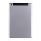 Apple iPad Mini 3 - Zadný Housing 4G Verzia (Space Gray)