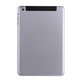 Apple iPad Mini 3 - Zadný Housing 4G Verzia (Space Gray)