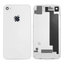Apple iPhone 4S - Batériový Kryt (White)