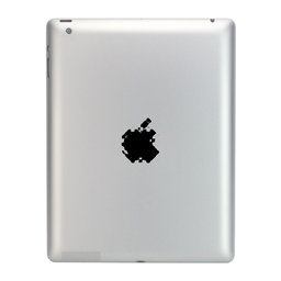 Apple iPad 4 - Zadný Housing (WiFi Verzia) (Bez Zobrazenia Kapacity)