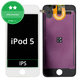 Apple iPod Touch (5th Gen, 6th Gen, 7th Gen) - LCD Displej + Dotykové Sklo + Rám (White) TFT