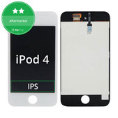 Apple iPod Touch (4th Gen) - LCD Displej + Dotykové Sklo + Rám (White) TFT