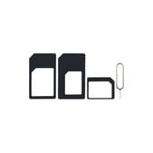 SIM Adaptér 3v1 (NanoSIM, MicroSIM, MiniSIM) + Otvárač SIM Slotu