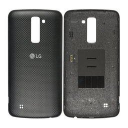 LG K10 K420N - Batériový Kryt (Black) - ACQ89015001 Genuine Service Pack