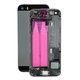 Apple iPhone 5S - Zadný Housing s Malými Dielmi (Space Gray)