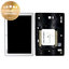 Asus ZenPad 10 Z300C, Z300CT, Z300CX, ZD300C - LCD Displej + Dotykové Sklo + Rám (White) - 90NP0232-R20010 Genuine Service Pack