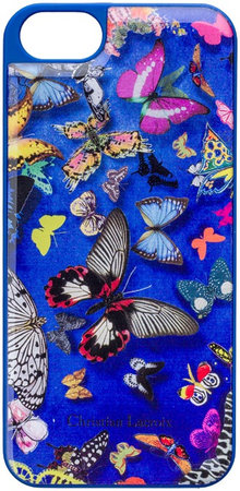 Christian Lacroix - Butterfly puzdro pre Apple iPhone 6S/6, modrá