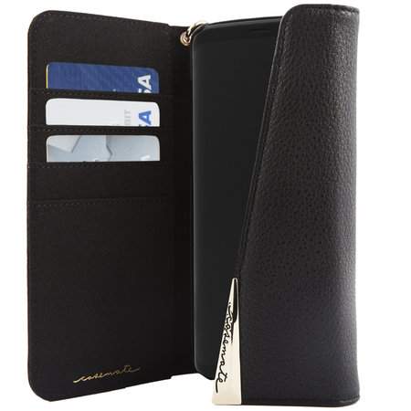 Case-Mate - Peňaženkové puzdro pre Samsung Galaxy S8 Plus, čierna