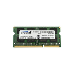 Crucial - Operačná pamäť SO-DIMM 4GB DDR3L 1600MHz - Genuine Service Pack