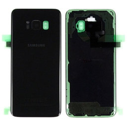 Samsung Galaxy S8 G950F - Batériový Kryt (Midnight Black) - GH82-13962A Genuine Service Pack