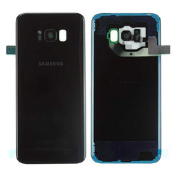 Samsung Galaxy S8 Plus G955F - Batériový Kryt (Midnight Black) - GH82-14015A Genuine Service Pack