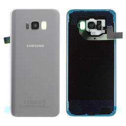 Samsung Galaxy S8 Plus G955F - Batériový Kryt (Arctic Silver) - GH82-14015B Genuine Service Pack